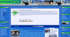 Desktop Screenshot of kohsamui-info.com